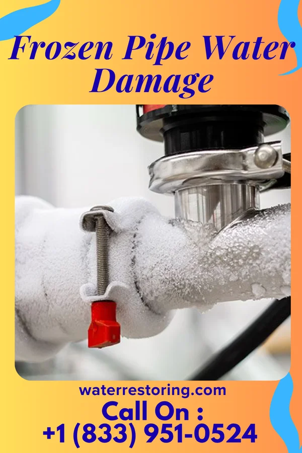 Frozen Pipe Water Damage in Bergenfield, NJ